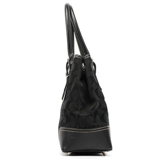 Coach 6366 Black Signature Soho Tote Bag