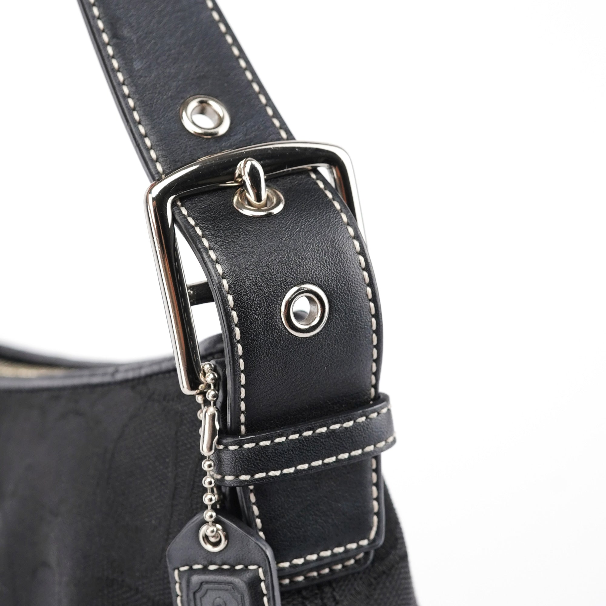 Coach 6371 Black Demi Shoulder Bag