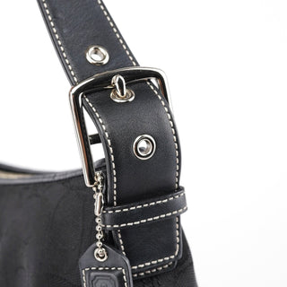 Coach 6371 Black Demi Shoulder Bag