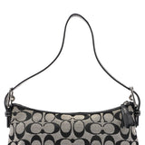 Coach 6371 Grey Signature C Demi Shoulder Bag