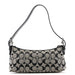 Coach 6371 Grey Signature C Demi Shoulder Bag