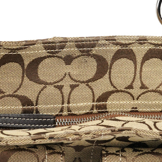 Coach 6378 Beige Brown Soho Tote Bag