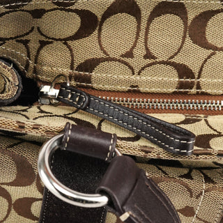 Coach 6378 Beige Brown Soho Tote Bag