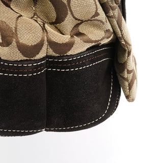 Coach 6378 Beige Brown Soho Tote Bag