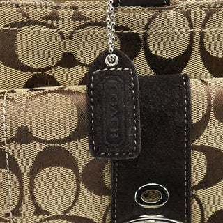 Coach 6378 Beige Brown Soho Tote Bag