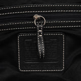 Coach 6383 Grey Black Signature Soho Tote Bag