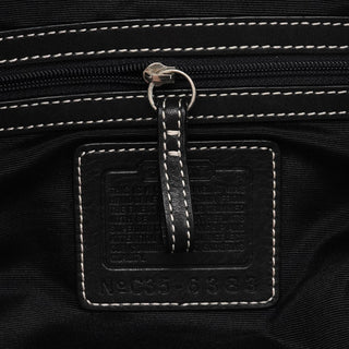 Coach 6383 Grey Black Signature Soho Tote Bag