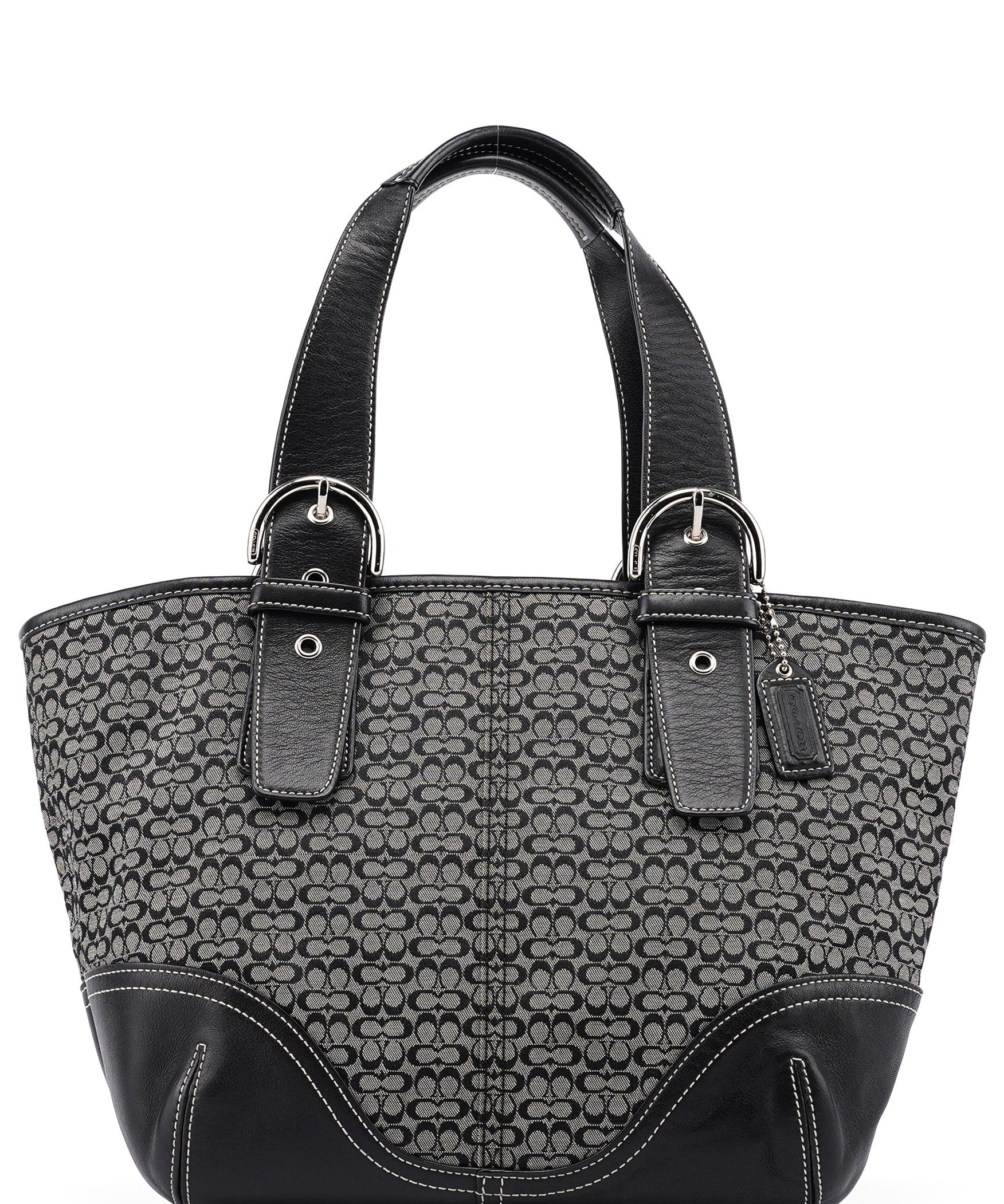 Coach 6383 Grey Signature C Soho Tote Bag