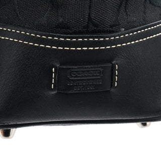 Coach 6386 Black Signature Canvas Tote Bag
