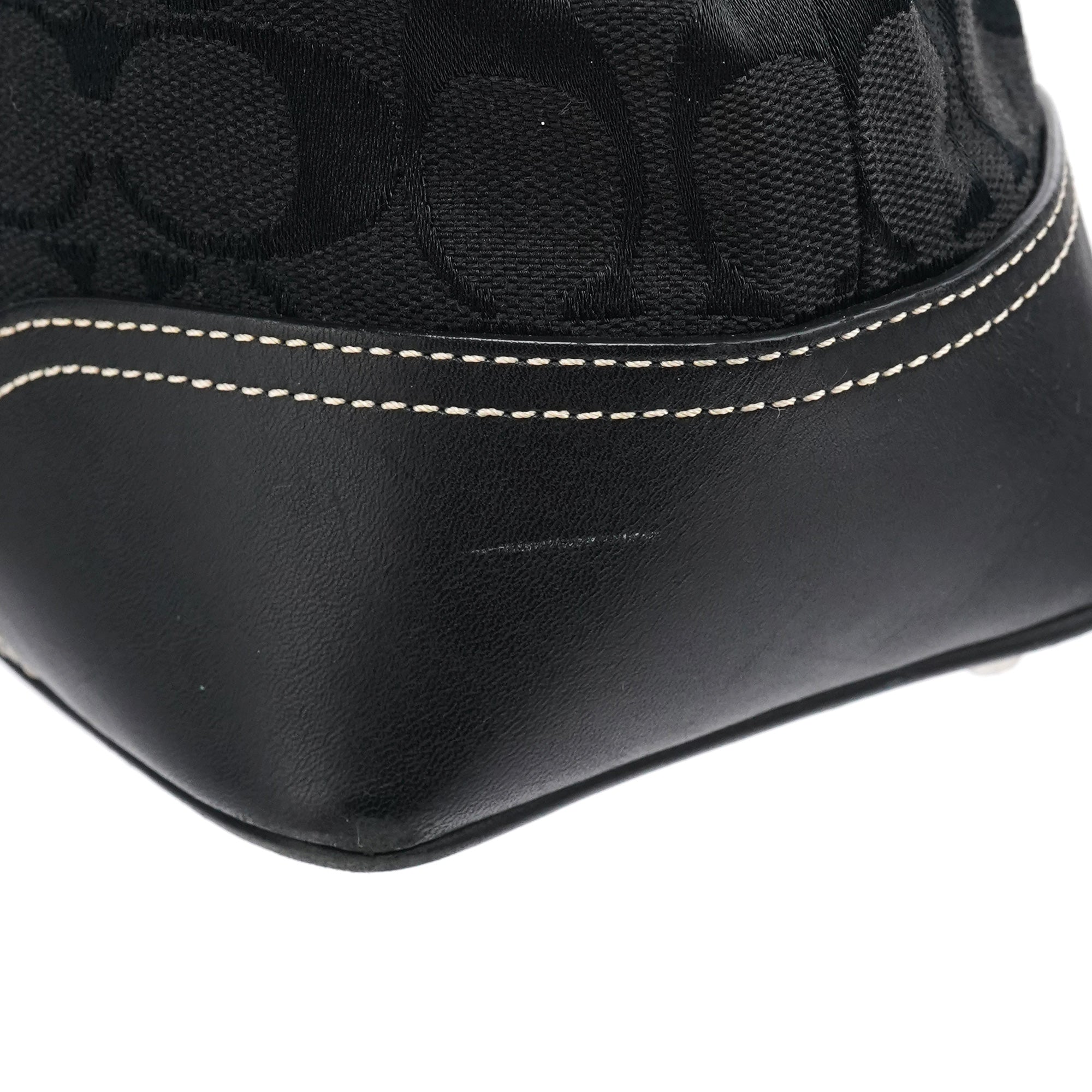 Coach 6386 Sac cabas en toile Signature noire