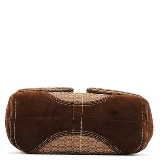 Coach 6427 Beige Brown Signature Soho Tote Bag