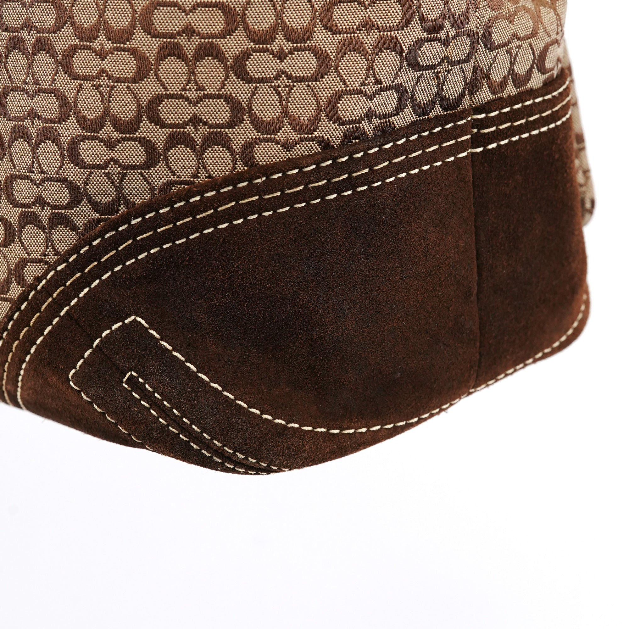Coach 6427 Soho tote i beige Signature-canvas