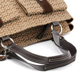 Coach 6427 Soho tote i beige Signature-canvas