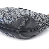 Coach 6618 Grey Black Signature Canvas Ergo Hobo Bag