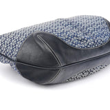 Coach 6618 Grey Black Signature Canvas Ergo Hobo Bag