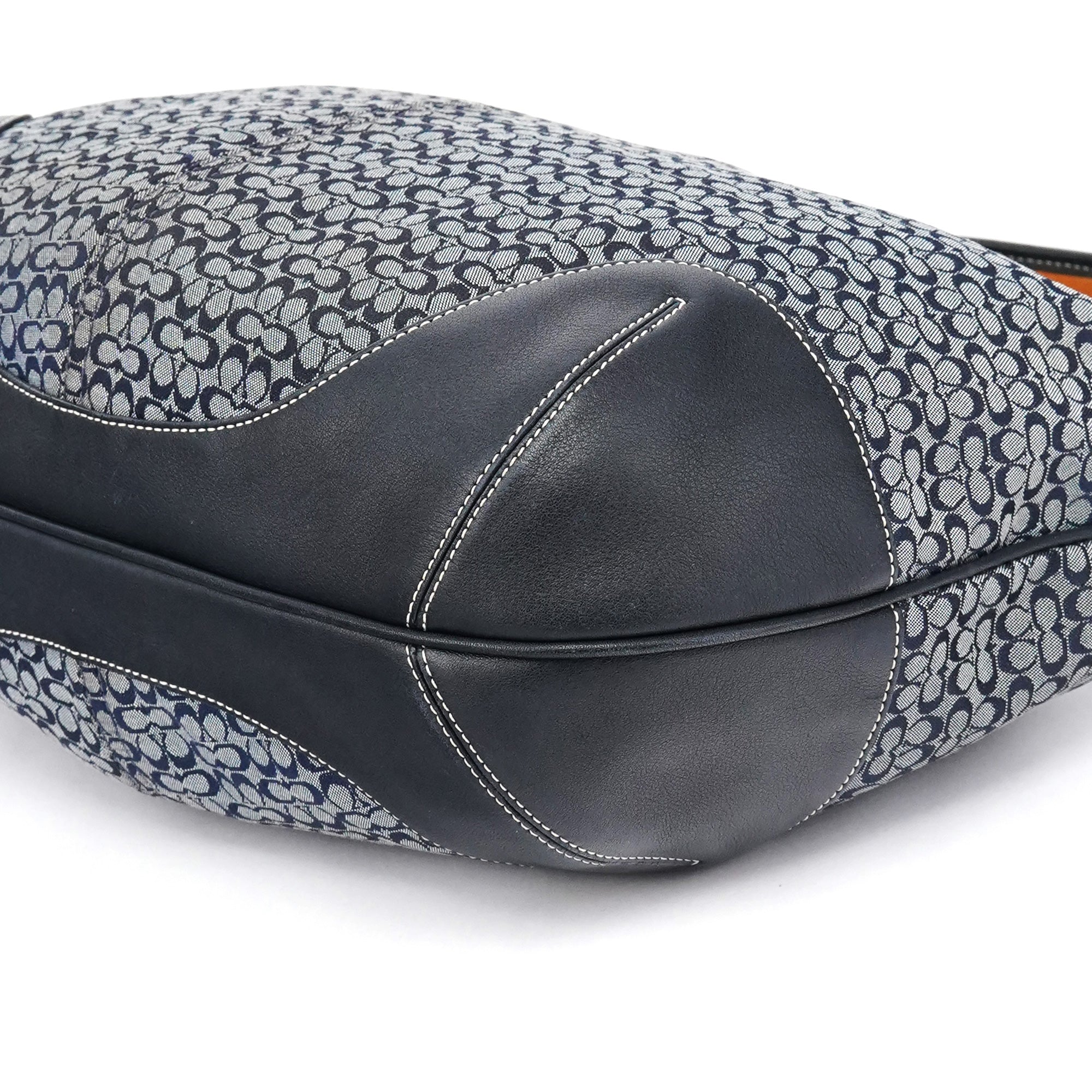 Coach 6618 Signature Hobo Bag in Grau und Schwarz