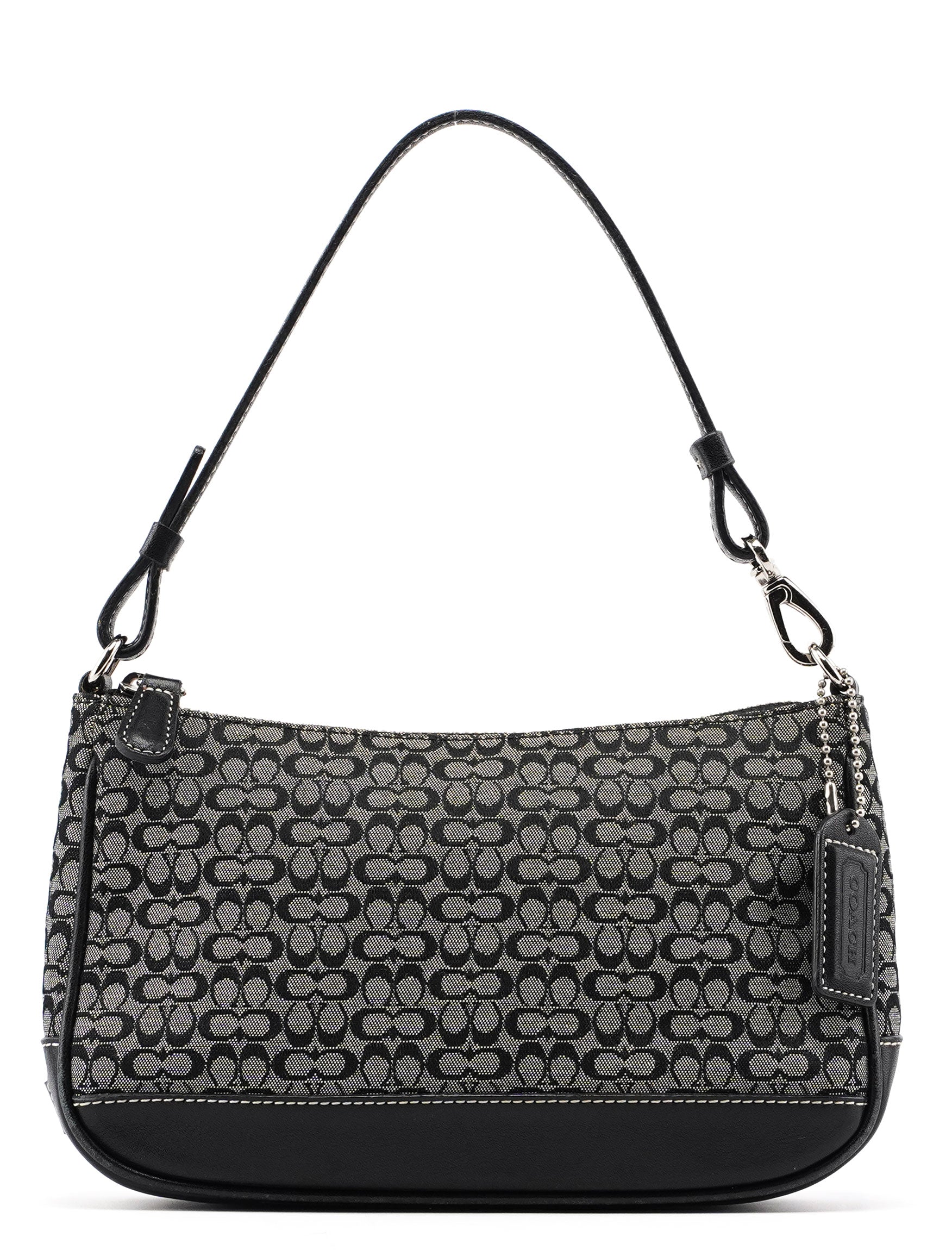 Coach 6622 Grey Signature C Demi Shoulder Bag