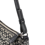 Coach 6622 Grey Signature C Demi Shoulder Bag