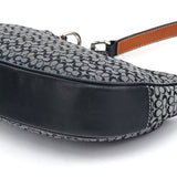 Coach 6623 Grey Signature Canvas Shoulder Bag