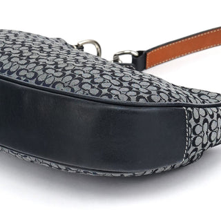 Coach 6623 Grey Signature Canvas Shoulder Bag