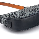 Coach 6623 Grey Signature Canvas Shoulder Bag
