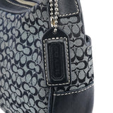 Coach 6623 Grey Signature Canvas Shoulder Bag