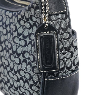 Coach 6623 Grey Signature Canvas Shoulder Bag
