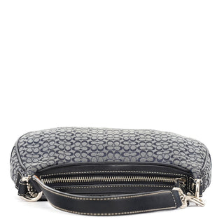 Coach 6623 Grey Signature Canvas Shoulder Bag