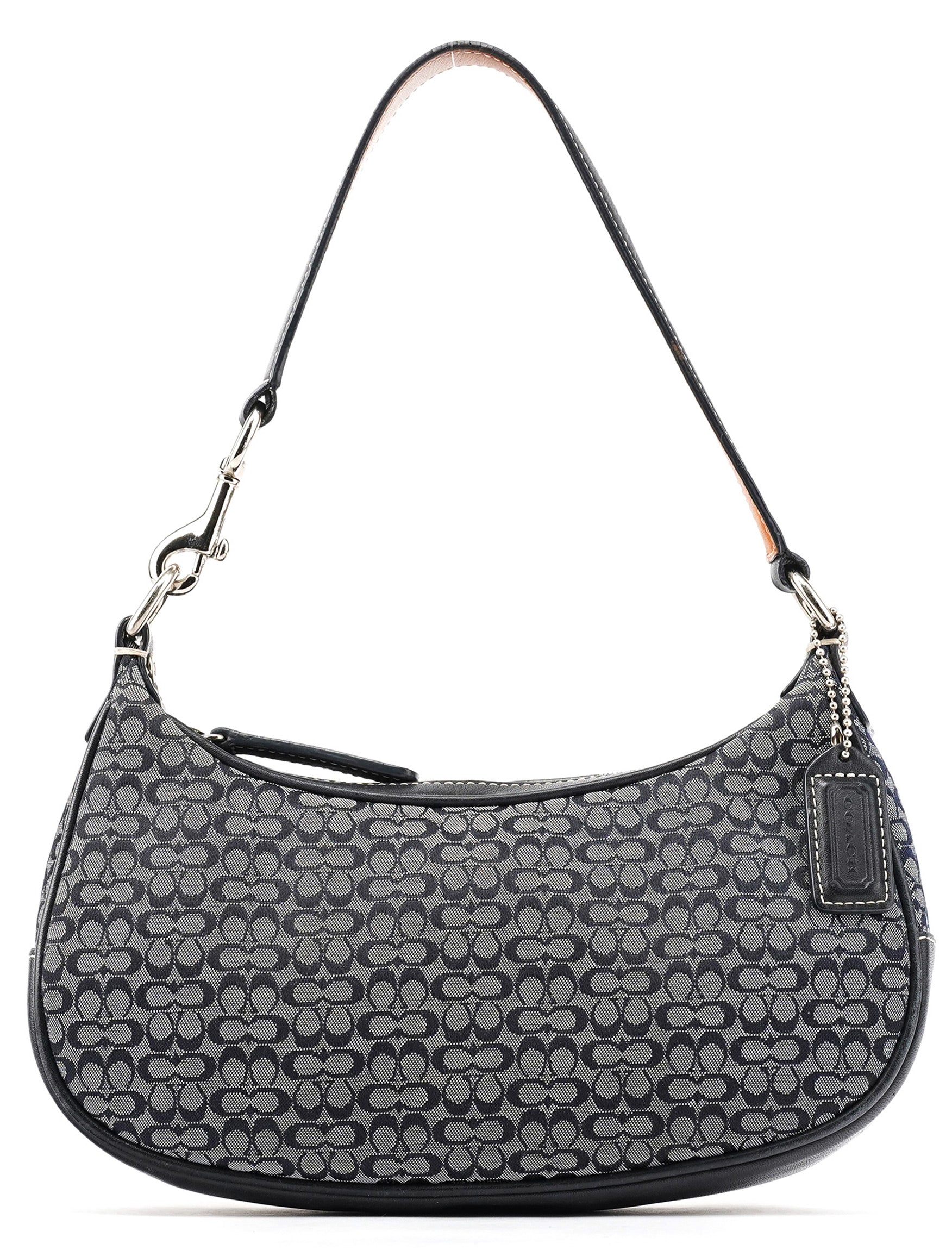 Coach 6623 Grey Signature Canvas Shoulder Bag