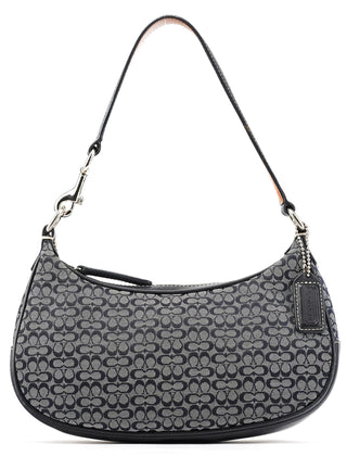 Coach 6623 Grey Signature Canvas Shoulder Bag