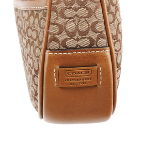 Coach 6623 Tan Brown Signature Shoulder Bag