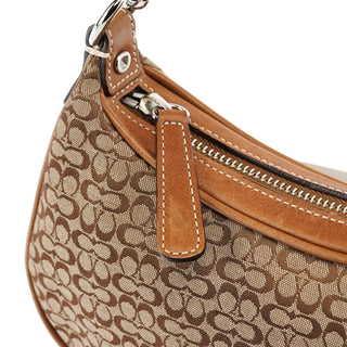 Coach 6623 Tan Brown Signature Shoulder Bag