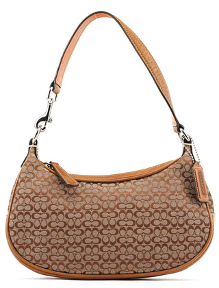 Coach 6623 Tan Brown Signature Shoulder Bag