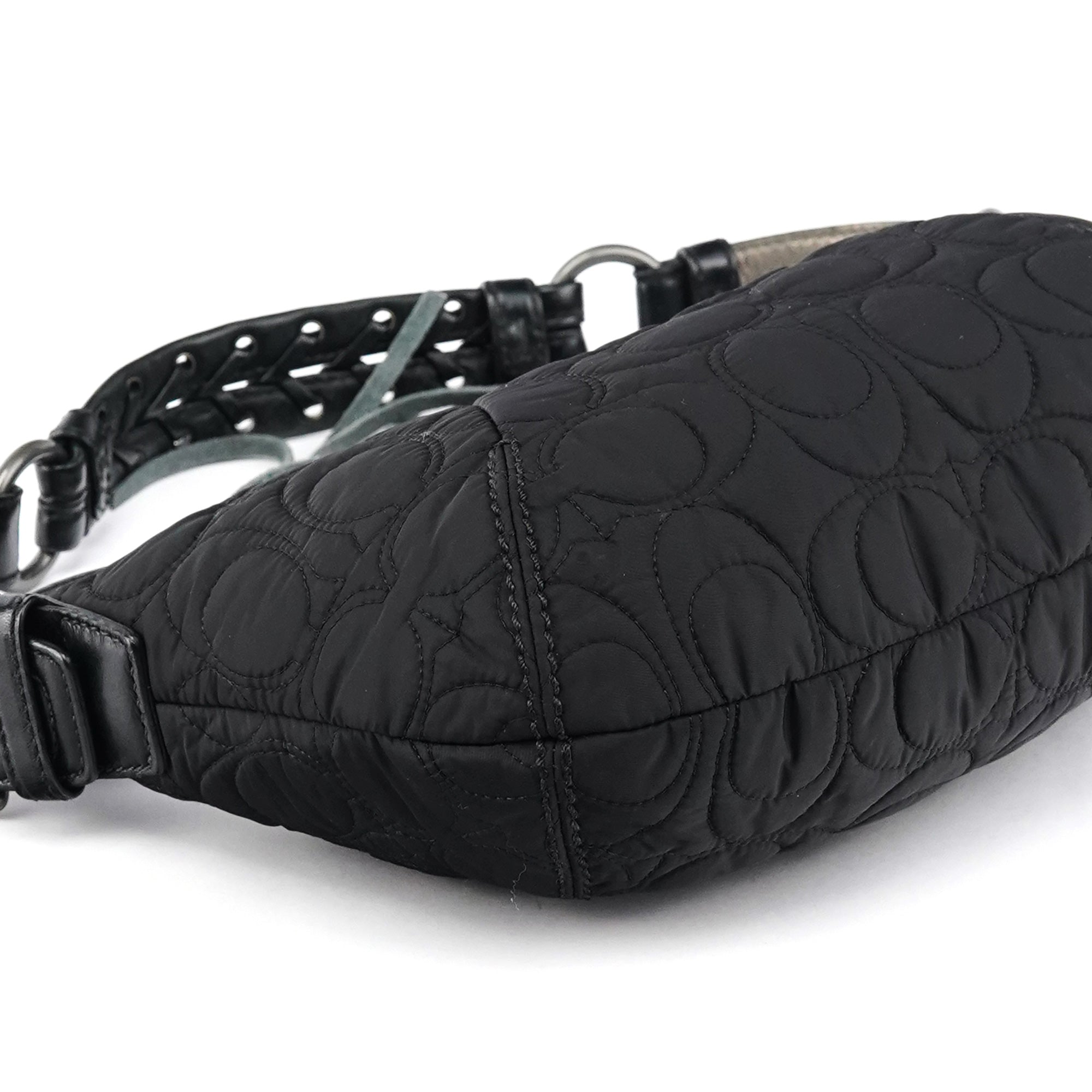 Coach 6791 Black Quilted Nylon Soho Shoulder Bag