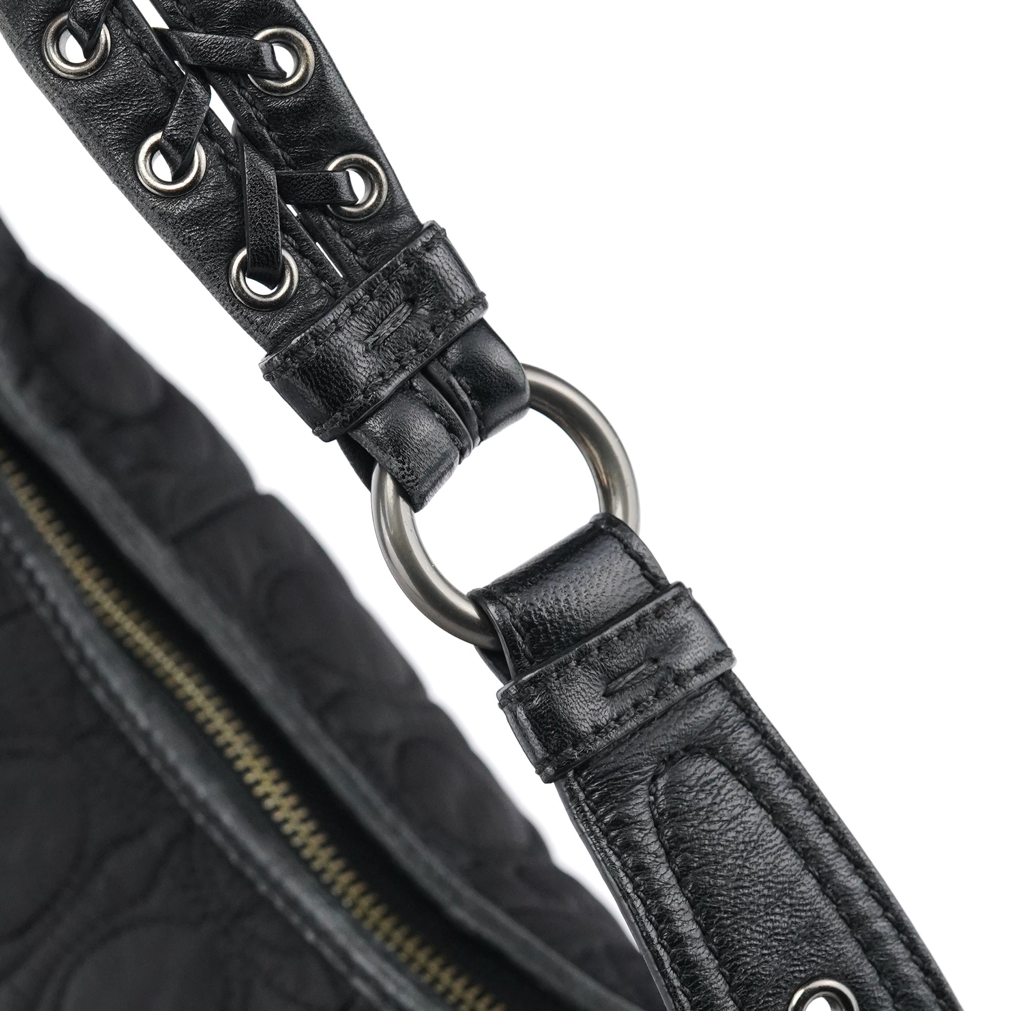 Coach 6791 Black Quilted Nylon Soho Shoulder Bag