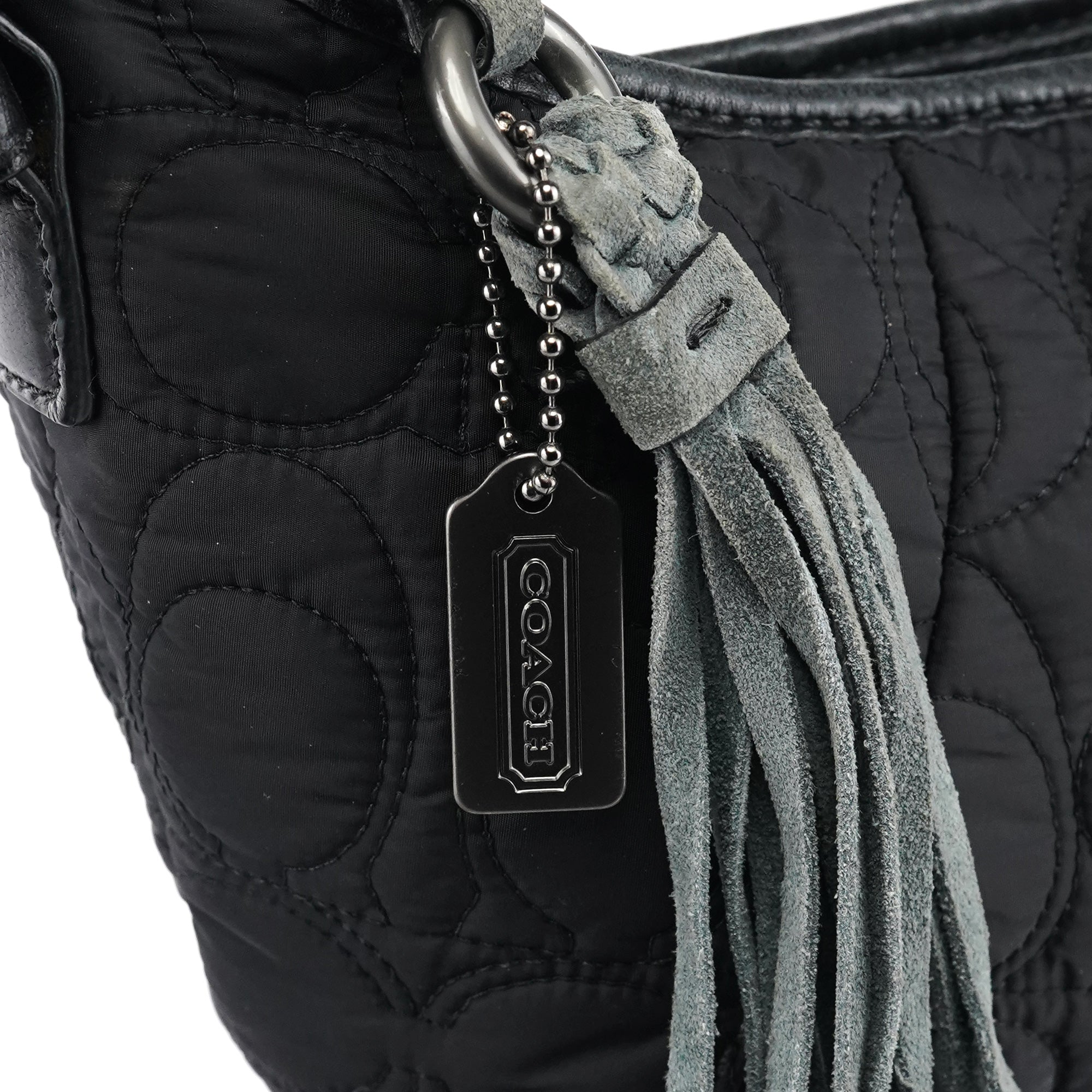 Coach 6791 Black Quilted Nylon Soho Shoulder Bag