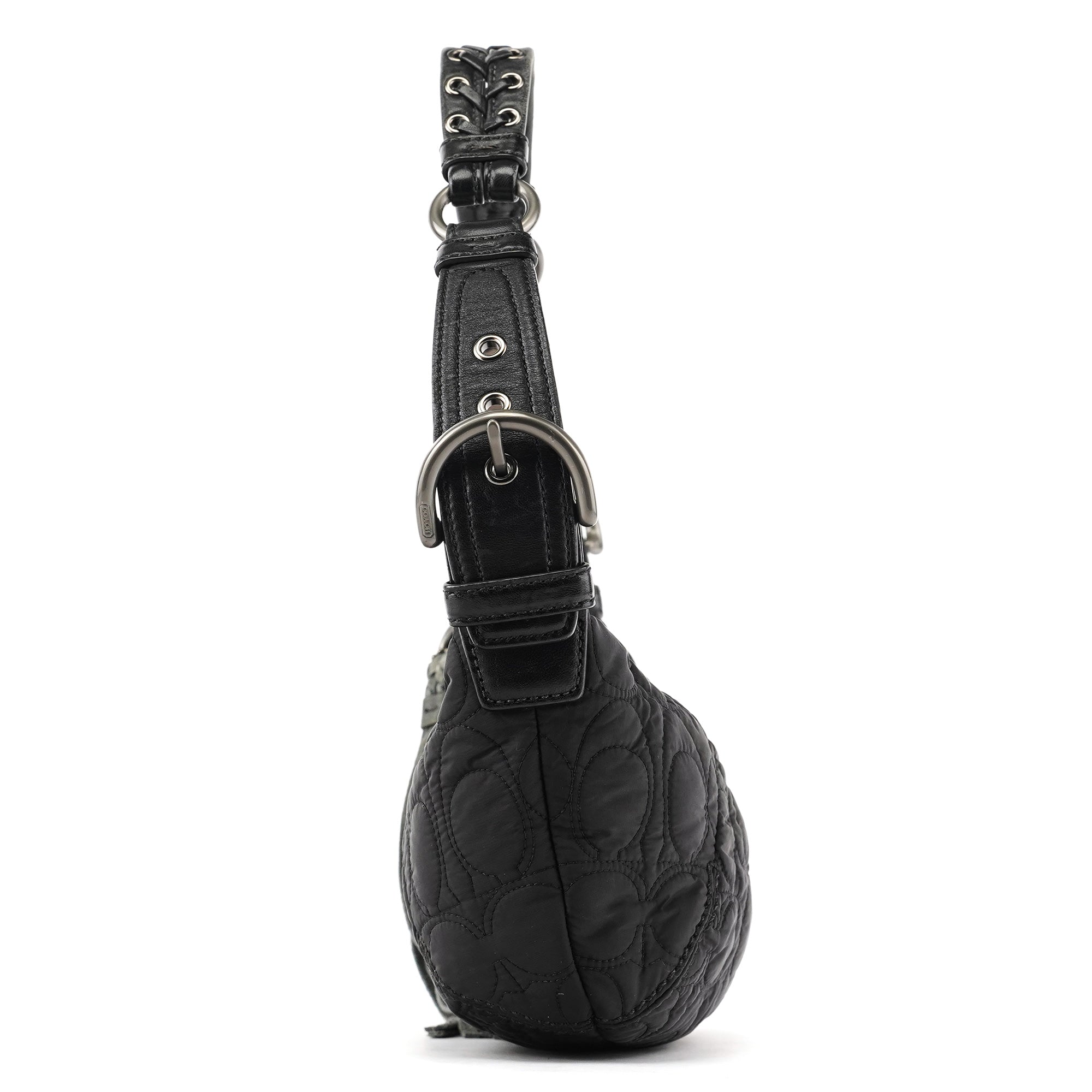 Coach 6791 Black Quilted Nylon Soho Shoulder Bag