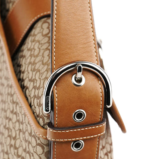 Coach 6808 Beige Signature Soho Shoulder Bag