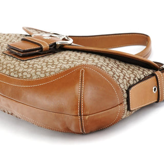 Coach 6808 Beige Signature Soho Shoulder Bag