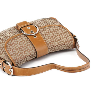 Coach 6808 Beige Signature Soho Shoulder Bag
