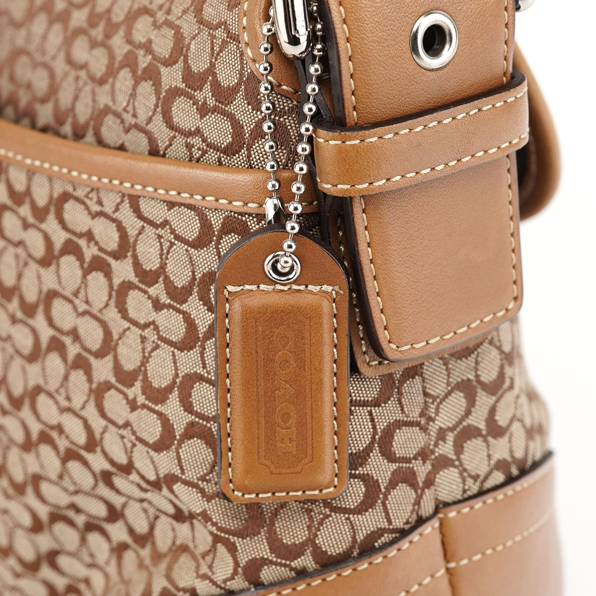 Coach 6808 Beige Soho Shoulder Bag