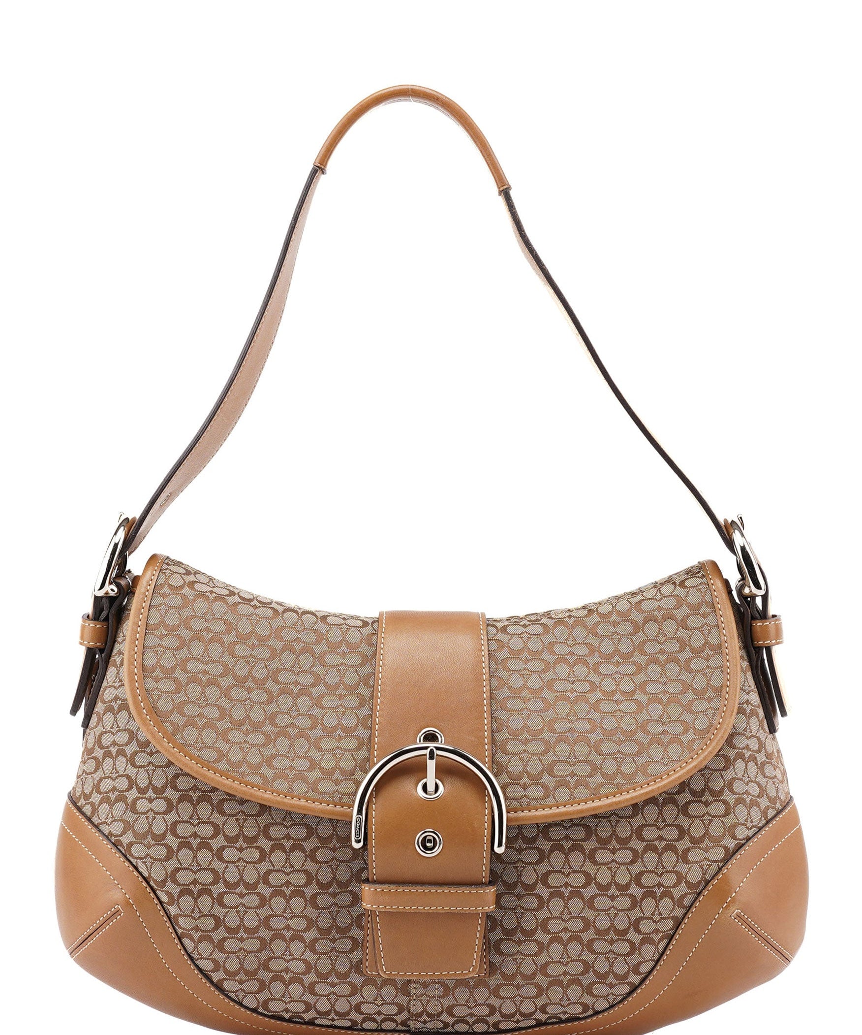 Coach 6808 Beige Soho Shoulder Bag