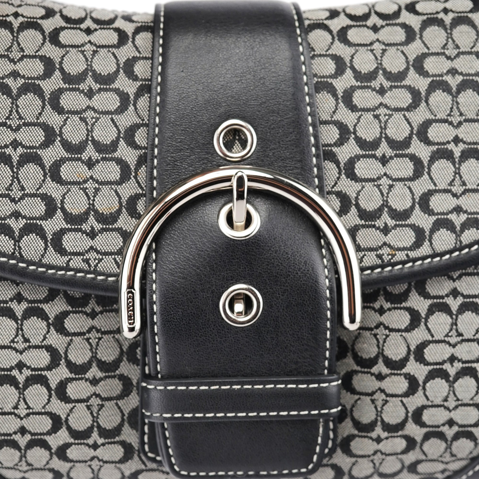 Coach 6818 Soho Schultertasche in Grau
