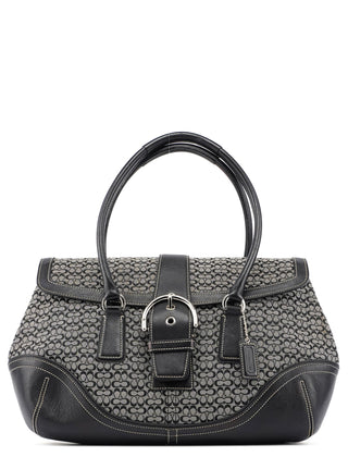 Coach 6821 Grey Signature C Soho Tote Bag