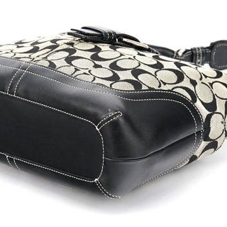 Coach 6824 Grey Signature Soho Shoulder Bag