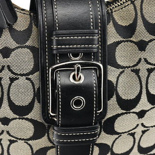 Coach 6824 Grey Signature Soho Shoulder Bag