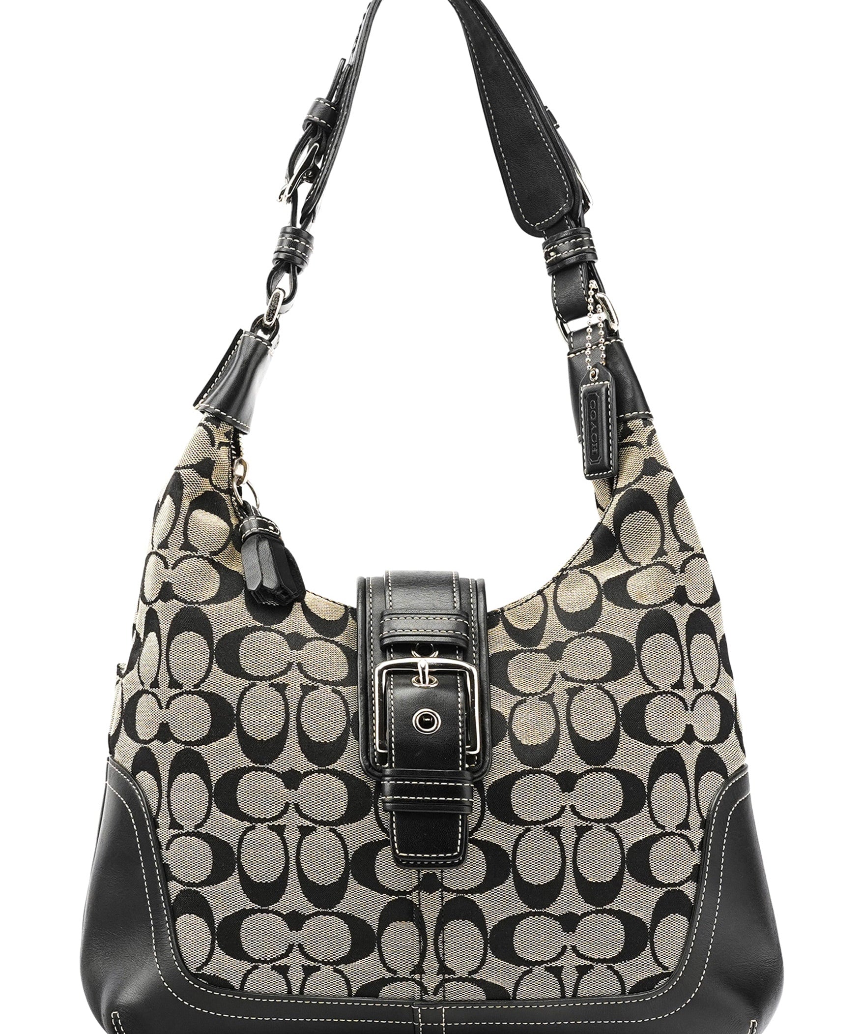Coach 6824 Grey Signature Soho Shoulder Bag