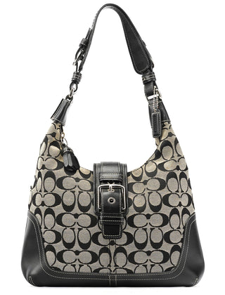 Coach 6824 Grey Signature Soho Shoulder Bag