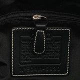 Coach 6830 Grey Black Signature Canvas Tote Bag