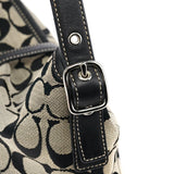 Coach 6845 Grey Black Soho Shoulder Bag